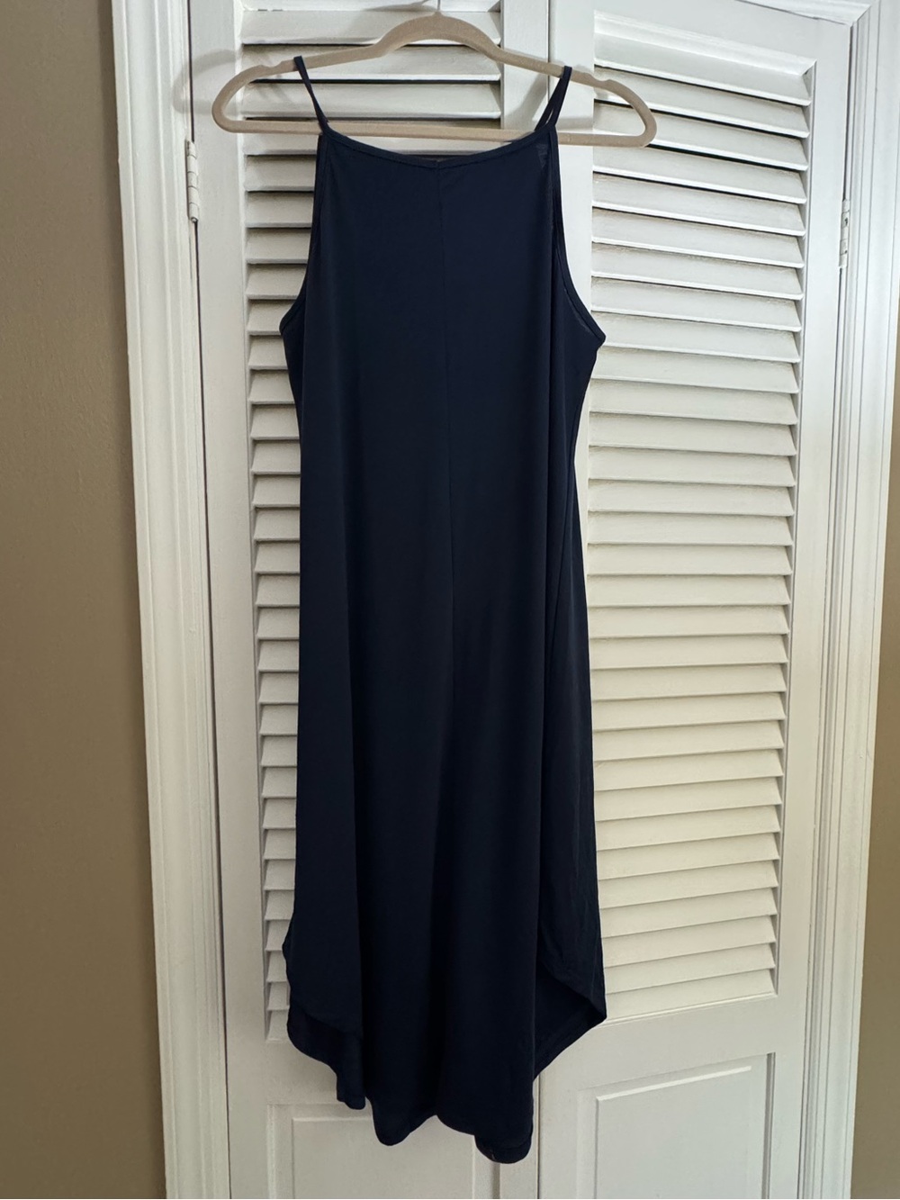 Cupshe Cami Midi Cover Up Dress in Navy Blue - Size M.